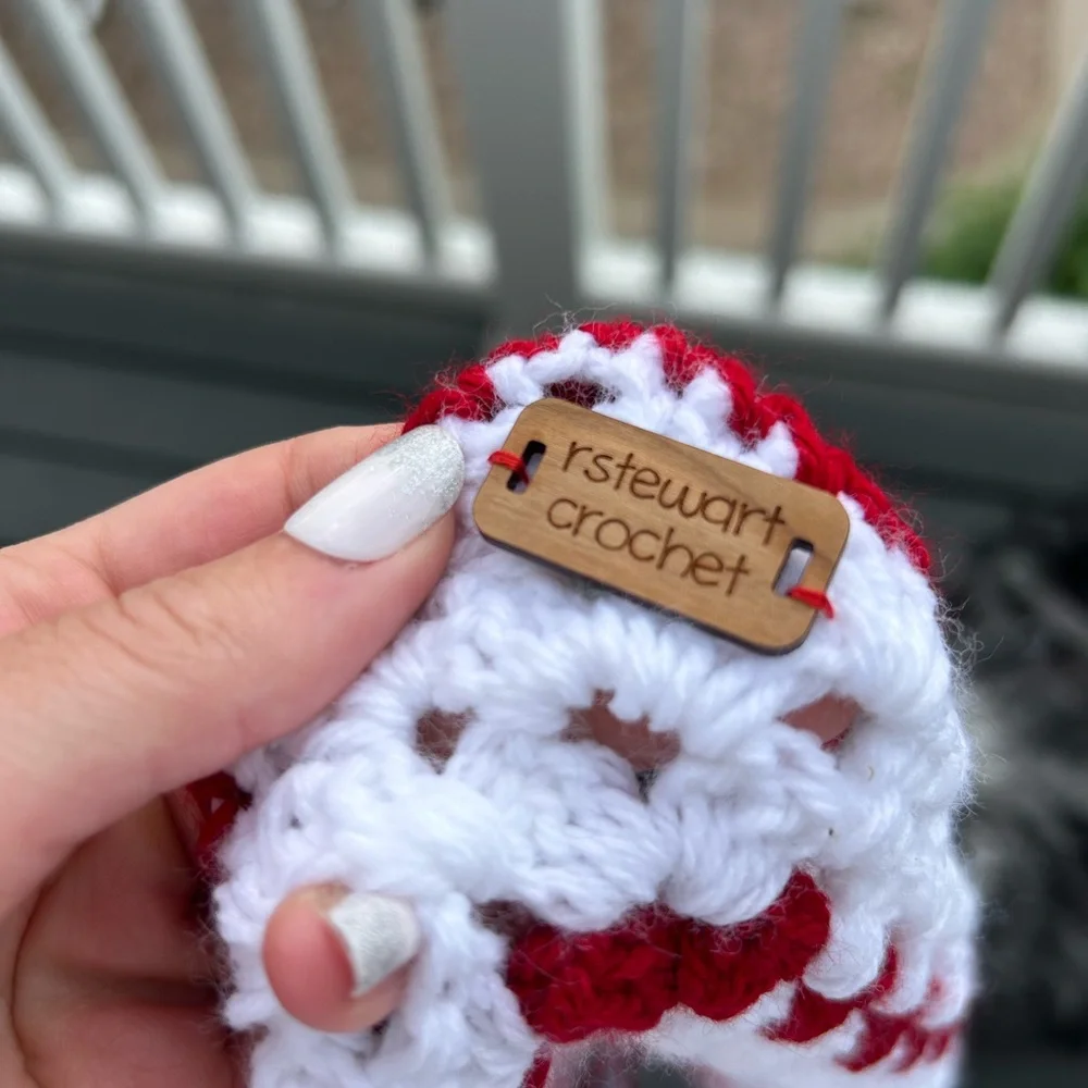 Scandinavian inspired‎ crochet baby blanket